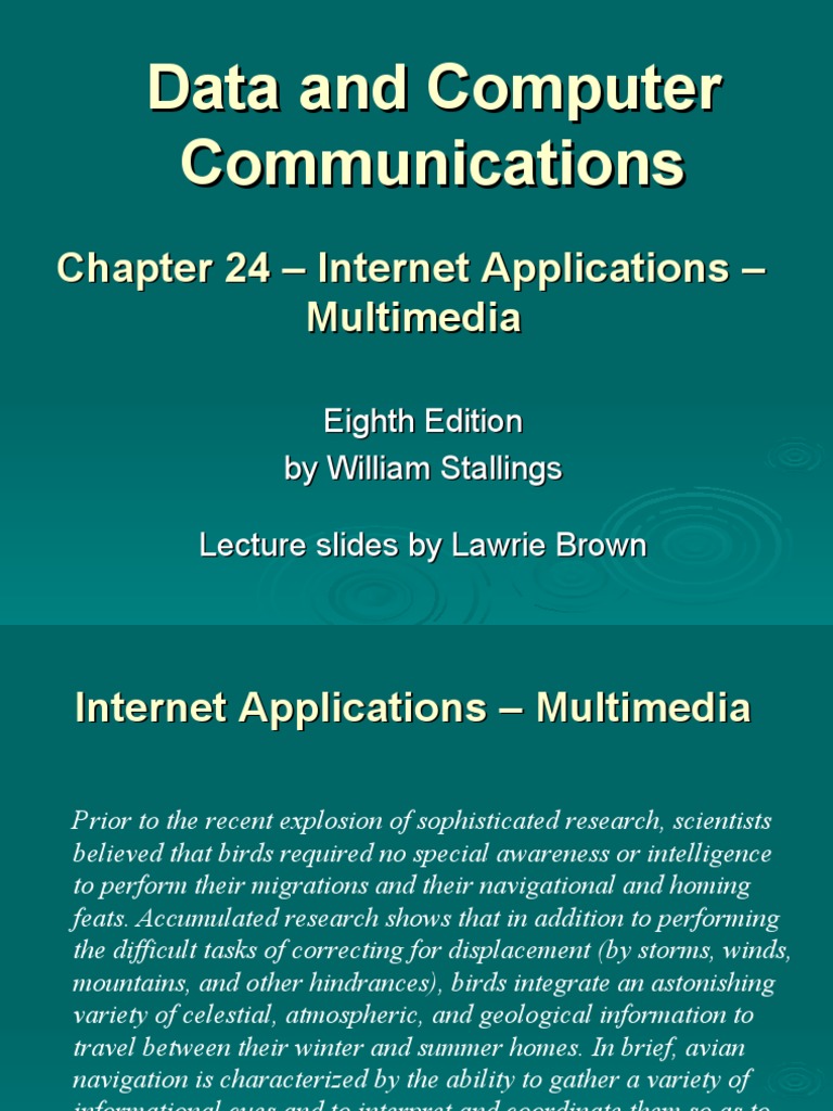 Multimedia Compression Techniques | PDF | Session Initiation Protocol ...