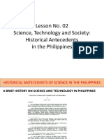 STS 02 - Historical Antecedents in The Philippines