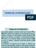 Etapas de La Producion