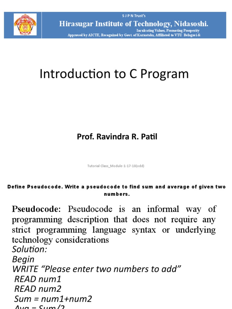 Intro to C Programming Basics | PDF | Data Type | Integer (Computer ...