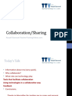 Collaboration Tools for Teacher Training