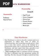 Data warehouse essay