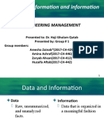 Managing Information and Information Technology: Engineering Management