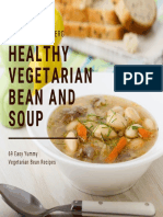 Healthy vegetarian bean and soup_ 69 Easy Yummy Vegetarian Bean Recipes