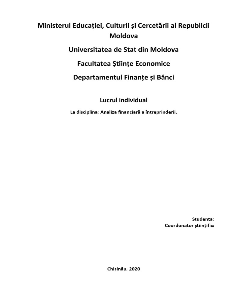 Lucru Individual, AFI | PDF