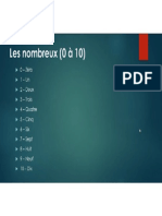 Zoom Demo French Numbers