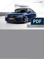 Audi A8 & S8 '13 Brochure - UK