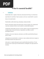 Mental Health Keywords | PDF | Mental Disorder | Major Depressive ...