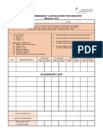 1.2.5 Emergency Lighting Inspections