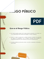 Diapositiva Riesgo Público