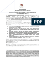 Declaración jurada de grupo de riesgo COVID