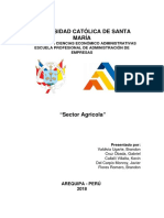 Sector Agricola - Perú 2017 - 2019