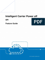 ZTE UMTS Intelligent Carrier Power Off On Feature Guide