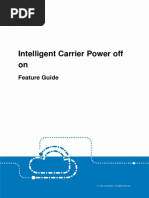 ZTE UMTS Intelligent Carrier Power Off On Feature Guide