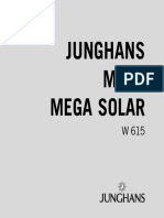 Bedienungsanleitung Junghans Mega Solar