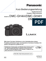 Bedienungsanleitung Lumix GH4