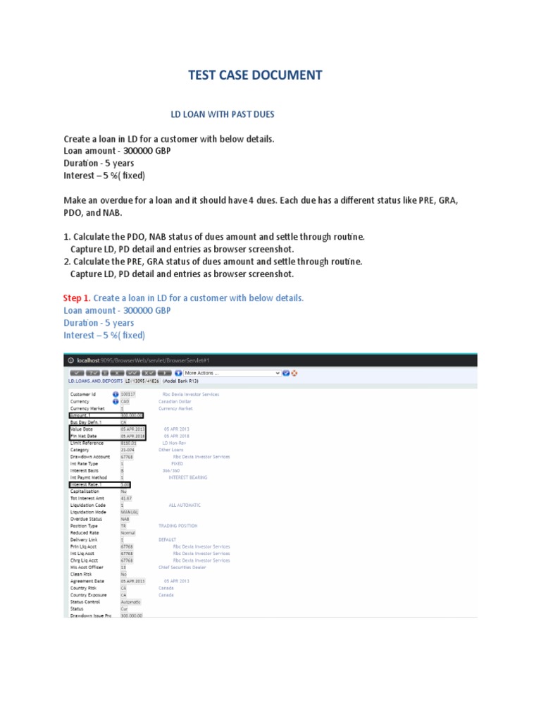 Loan Management with Overdue Dues | PDF | Finance & Money Management