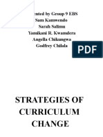 Strategies for Curriculum Change