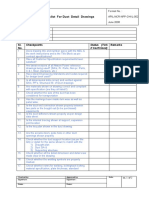 Checklist - Duct Detailing - Non Pressure Parts Drgs - 01