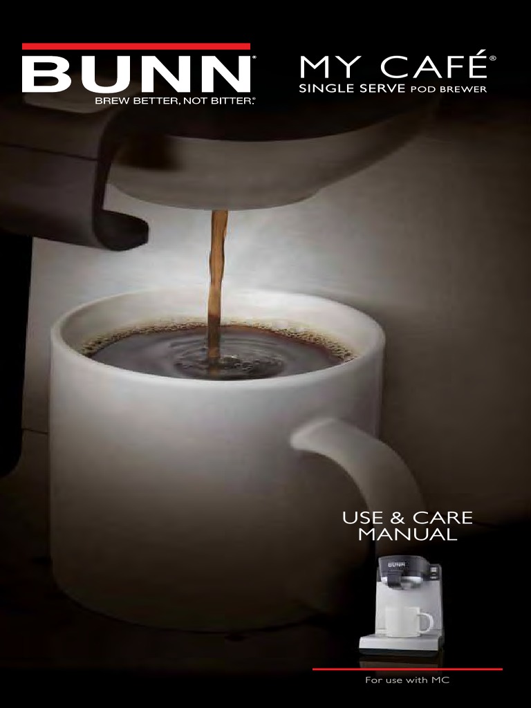 Bunn My Cafe Manual PDF Implied Warranty Coffee