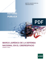 Marco Jurídico de La Defensa en El Ciberespacio