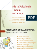 2 Etapas de La Psicología Social en Europa