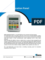 CMC-4 Operation Panel: CMC-4 Operation Panel Is A Versatile HMI Device For Operating and Interrogating