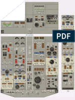 737 CL Overhead Panel