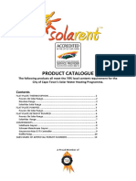 Cape Town Solar Product Catalogue