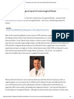 The Diagnosis and Surgical Repair of Vesicovaginal Fistula - MDedge ObGyn