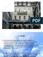 Departman Domaćinstva Hotel Vardar