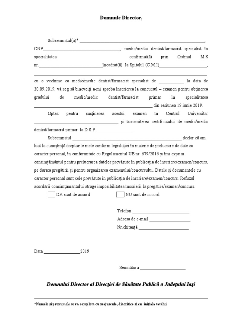 Model Cerere DSP | PDF