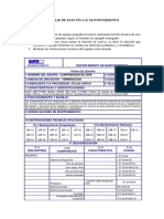 Trabajo Electiva II. Mantenimiento