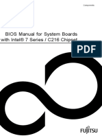 BIOS Manual For System Boards With Intel® 7 Series / C216 Chipset