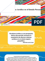 El Pluralismo Jurídico en El Estado Peruano