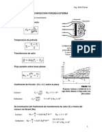 CONVECCION FORZADA EXTERNA Formulas PDF PDF