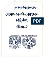 Recomendaciones Examen UNAM