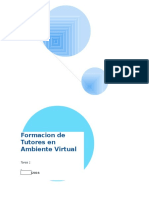 Tarea 1 Formacion de Tutores en Ambiente Virtual INFOTEP PDF