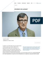 Bruno Latour - La Modernidad Está Acabada - La Esfera de Papel PDF