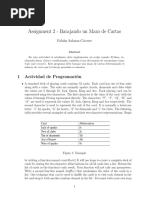 Assignment 2 - Barajando Un Mazo de Cartas: 1 Actividad de Programaci On