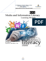 Media and Infroamtion Literacy 2nd Quarter
