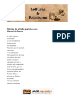 ATO MANOEL BARROS-POEMA-artista Quando Coisa PDF