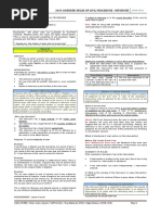 2019 Amended Rules of Civil Procedure - Reviewer: Disclaimer: The Author Does Not Guarantee An Error-Free