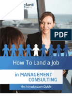 Consulting: How To Land A Job