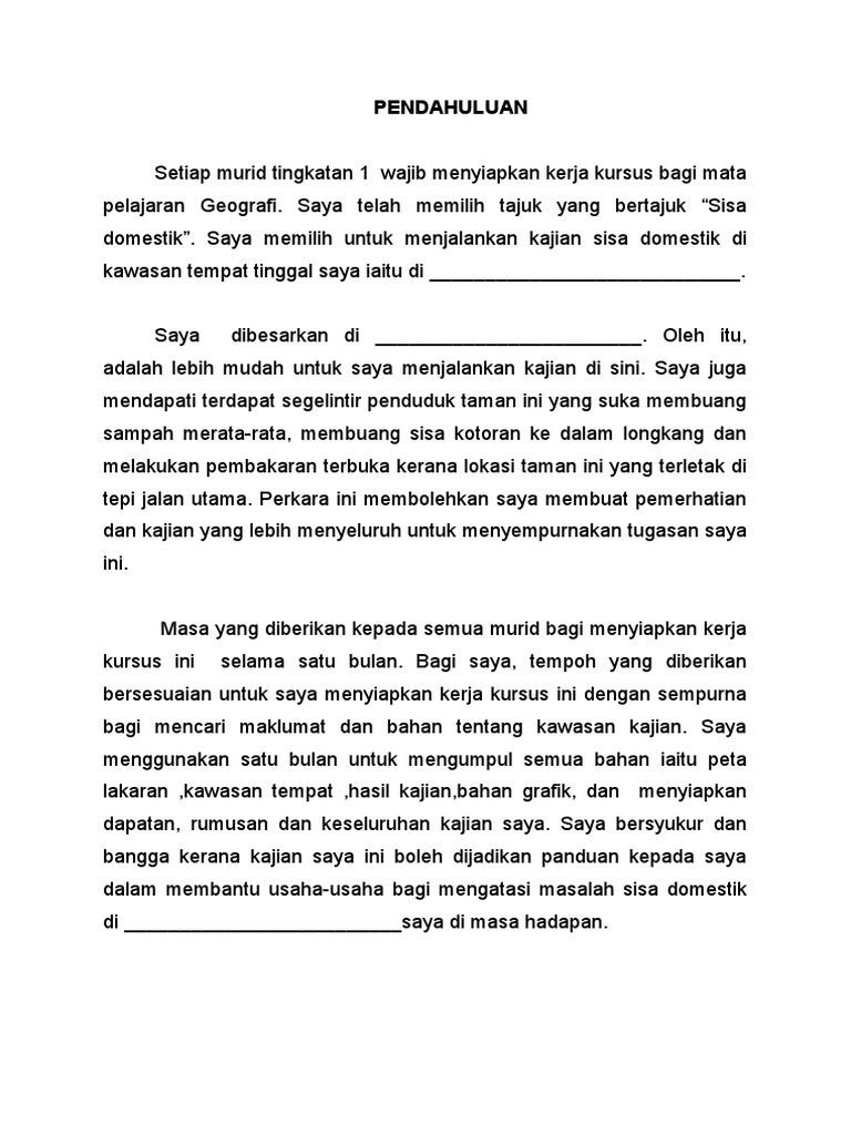 Pendahuluan Sisa Domestik  PDF