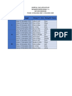 Jadwal Jaga Ruangan: Kelompok Dokter Muda X - A SMF Ilmu Radiologi Periode: 02 November 2020 - 21 November 2020