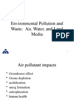Environmental Pollution and Waste: Air, Water, and Land Media