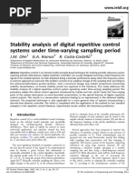 Stability Analysis of Digital Repetitive Control Systems Under Time-Varying Sampling Period