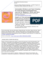 Vulnerable Children and Youth Studies: An International Interdisciplinary Journal For Research, Policy and Care