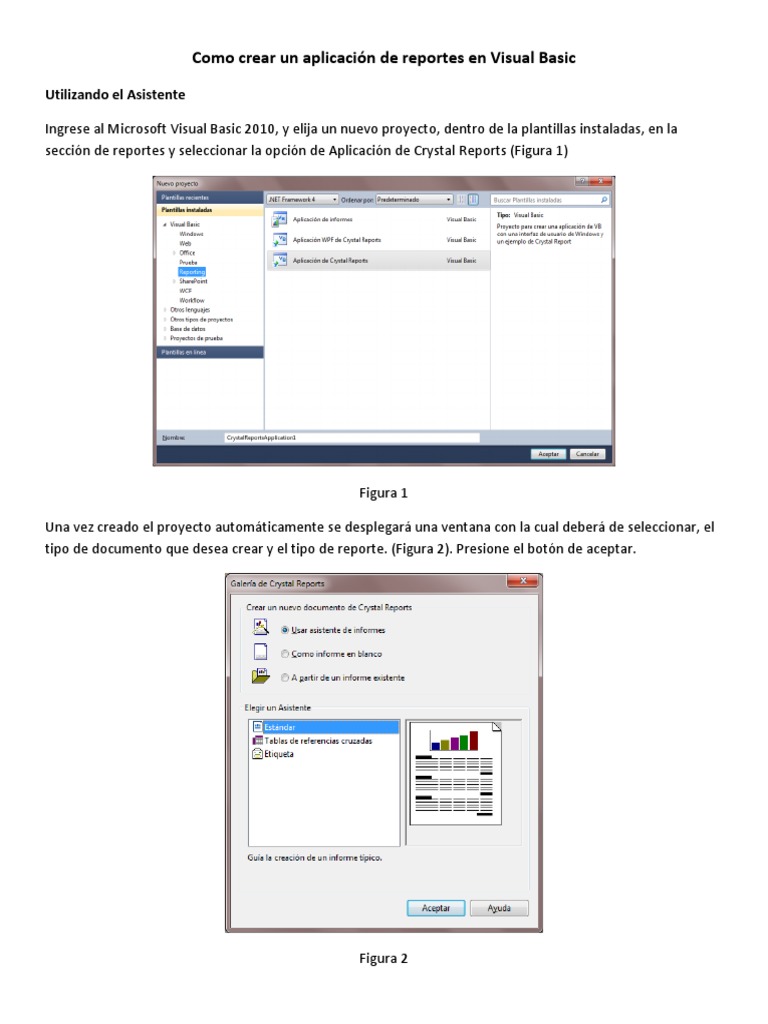 Crear reportes en Visual Basic 2010 | PDF | Servidor SQL de Microsoft ...